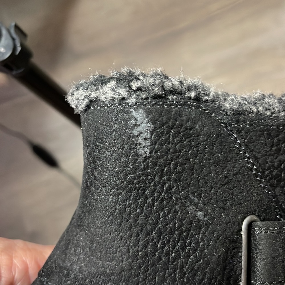 Sold-Sonoma Goods For Life Black Sherpa Lined Ankle Boots are NWT - Picture 12 of 12